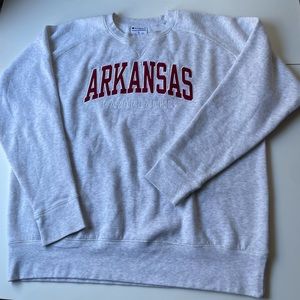 Arkansas crewnevk sweatshirt